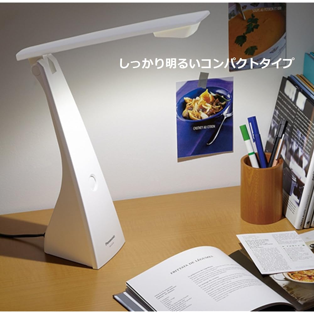 Panasonic LED desk light white finish LED (daylight white 5000k/Ra83) SQ-LD220-W