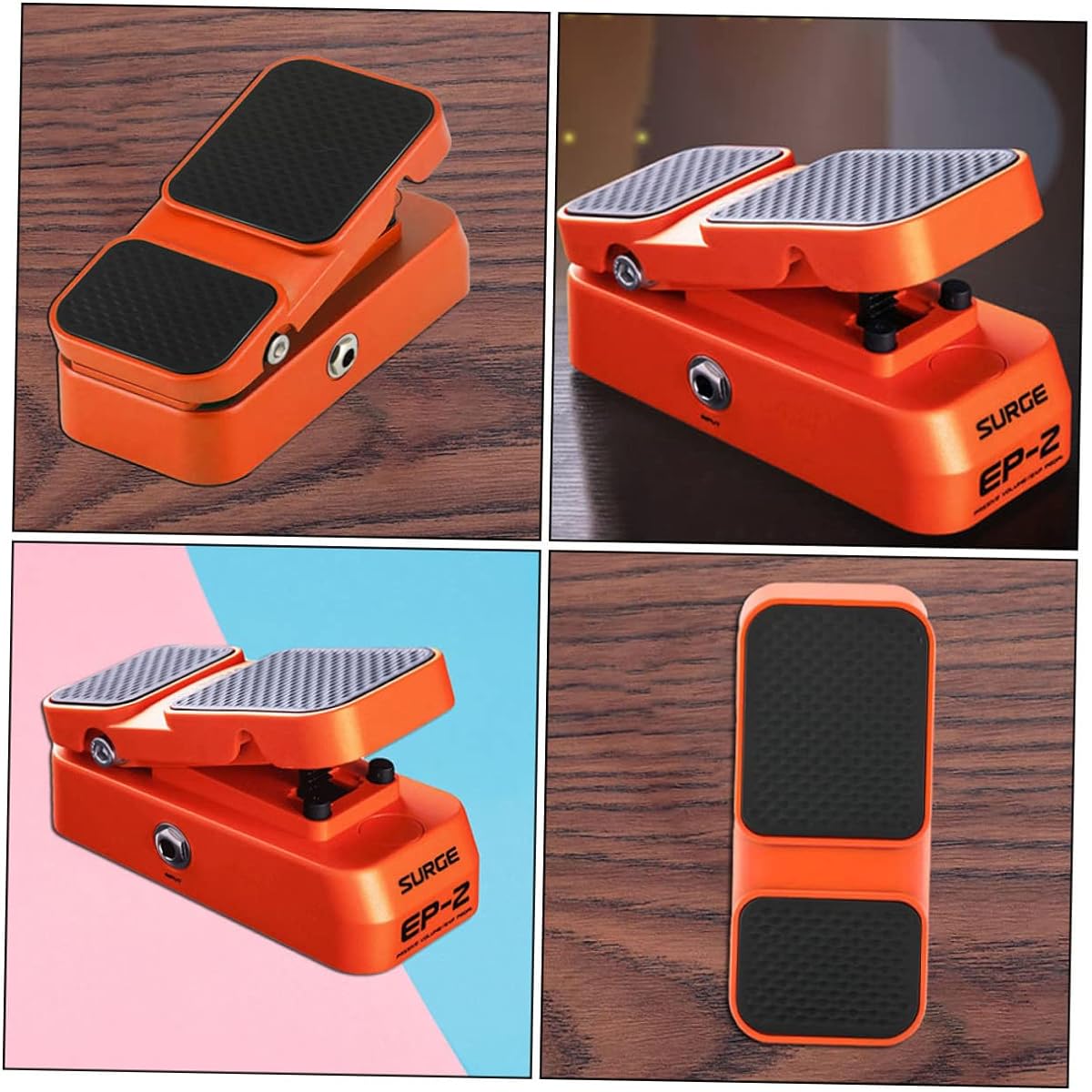 SWOOMEY Volume Pedal Guitar Pedal Board Metal Guitar Classical Guitar 2 in 1 Effector Guitar Foot Pedal Guitar Stool Bass Keyboard Alloy