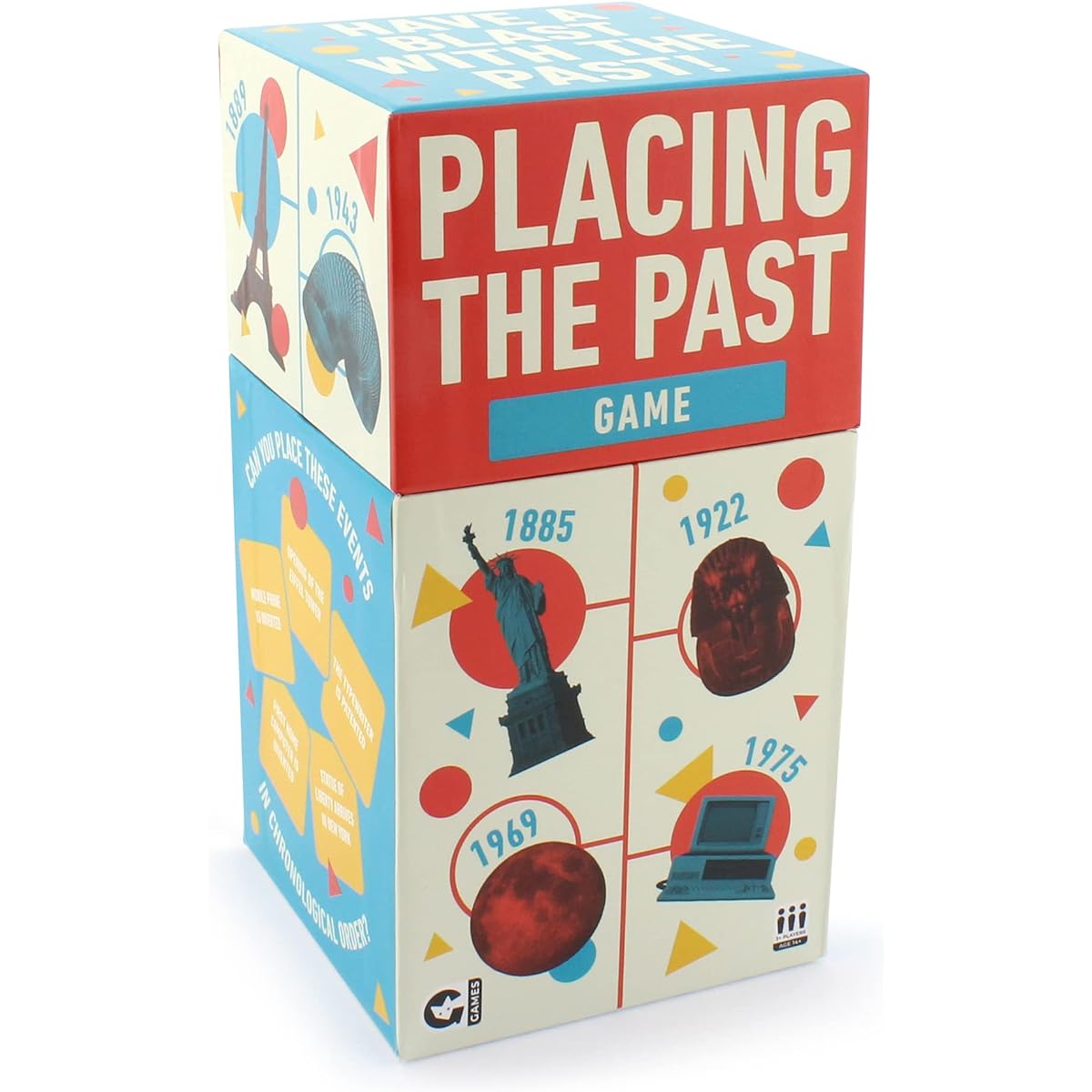 Ginger Fox Placing The Past History Themed Card Game - A Game of Time and Risk - How well do you know past events?