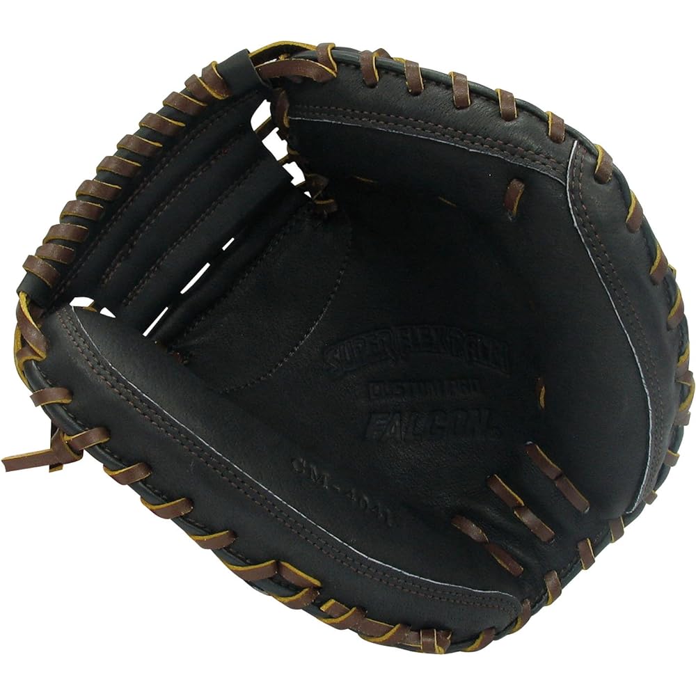 Falcon Boys Softball Catcher's Mitt LH (Right Throw) CM-4041 Black M
