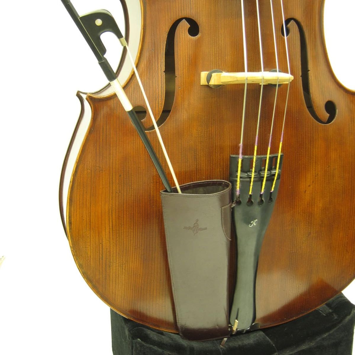 Kolstein Double Bass Bow Holster Brown BQ-1 Brown