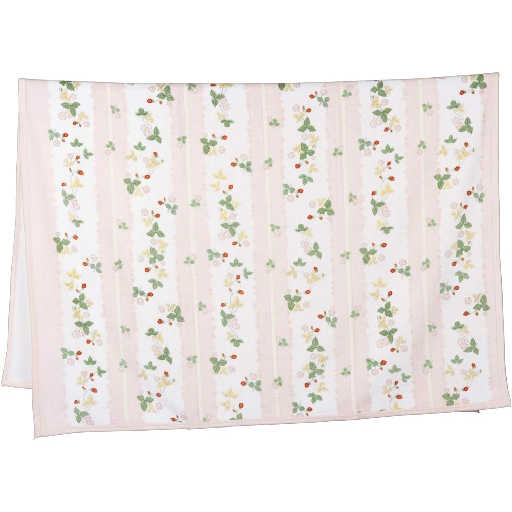 nishikawa [Nishikawa] Cotton Blanket Single Wedgwood Wild Strawberry 100% Cotton Made in Japan Pink FQ00101005P