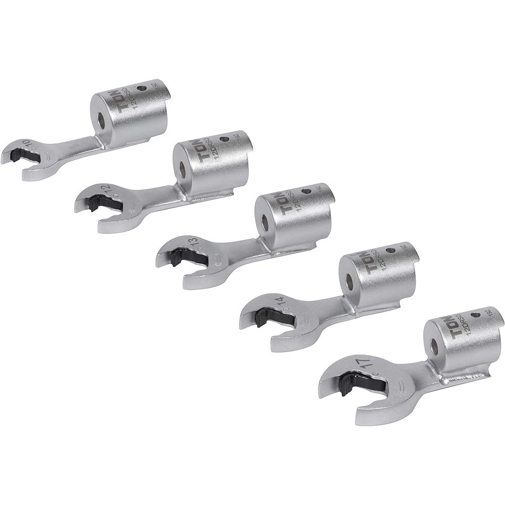TONE Quick Spanner Head Set for Interchangeable Torque Wrench 19DRSQ40 φ19mm Contents: 4 items