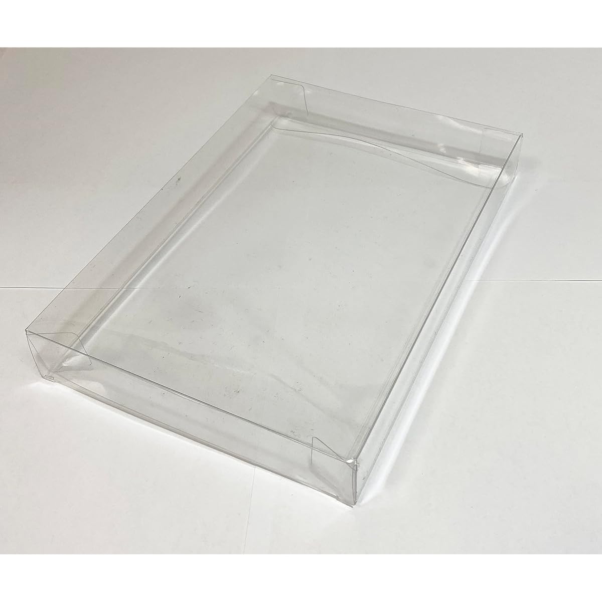 25 A7 Clear Plastic Greeting Card Boxes - Set of 25, 5 3/8 x 1 x 7 3/8