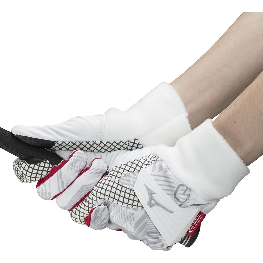 MIZUNO Golf Gloves Therma Grip 2023 Model Men's For Both Hands Moisture Absorbing Heat Generating Material Uses Breath Thermo For Autumn/Winter Use Touch Panel Compatible