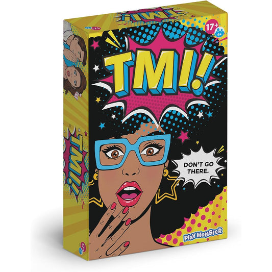 TMI - Fun Party Card Game with Implied Humor - Don't Go There, Too Much Information - For ages 17 and up - With 4 or more players