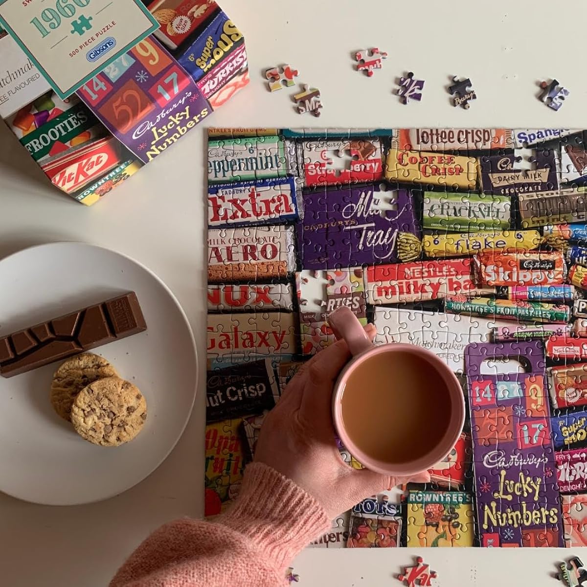 Sweet Memories of the 1960's Jigsaw Puzzle, 500 Piece