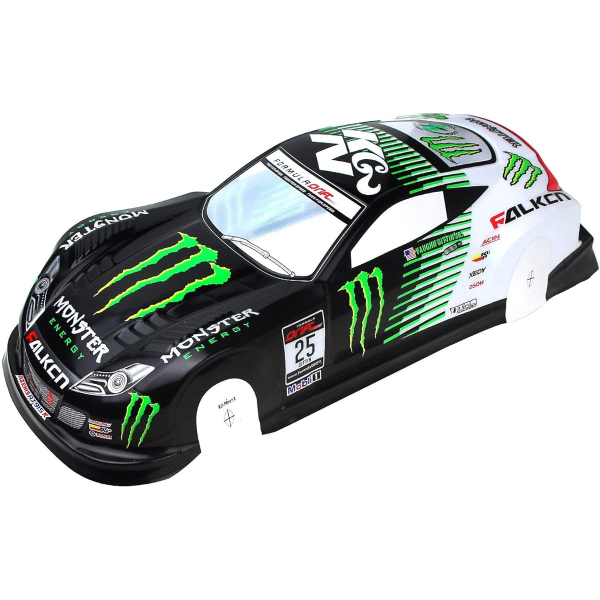 Manrock 1/10 Scale RC Painted Drift Racing Touring On-Road Car Body Shell