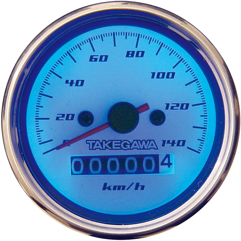 Special Parts TAKEGAWA Blue LED Speedometer & Tachometer Kit Takegawa Fork Equipped Car 12V Monkey/Gorilla 05-05-0095