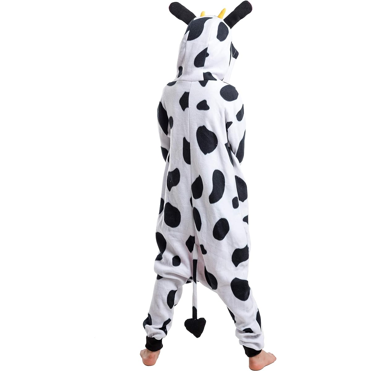 Spooktacular Creations Unisex Kids Pajamas Plush Onesie Dress Cow Animal Costume