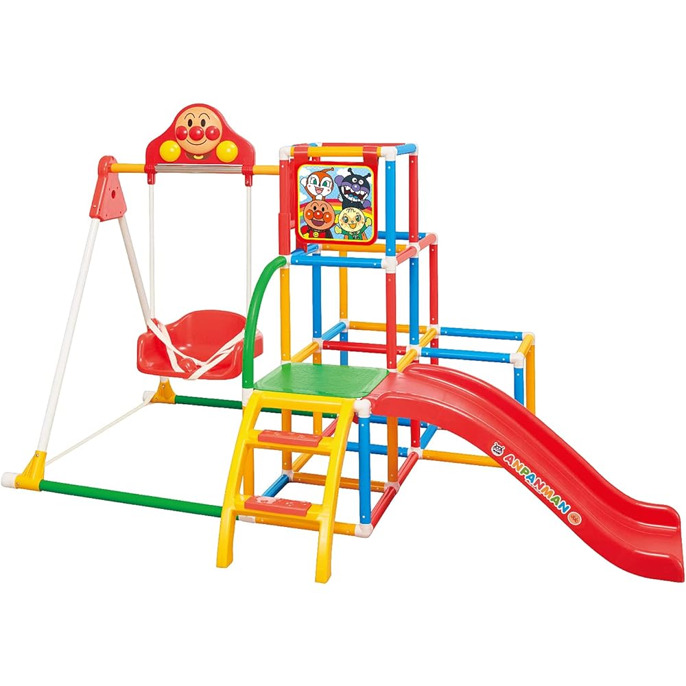 Agatsuma Anpanman My Child Genius Swing Park DX Red & Anpanman can be drawn well! Genius Brain Doodle Classroom [Set Purchase]