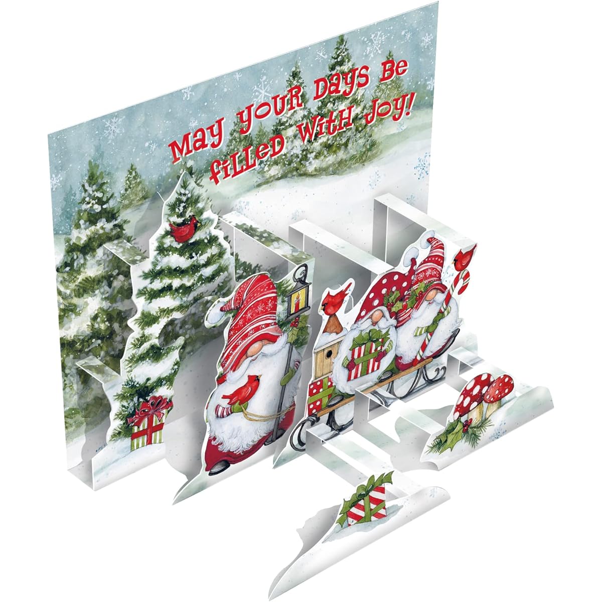Lang Holiday Gnome Pop-up Christmas Card (2005116)