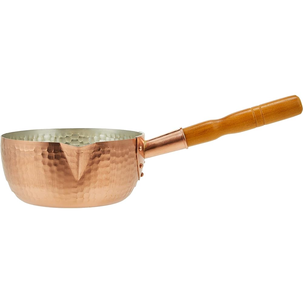 Marushin Bronze Ware Yukihira Hotpot Copper 18cm