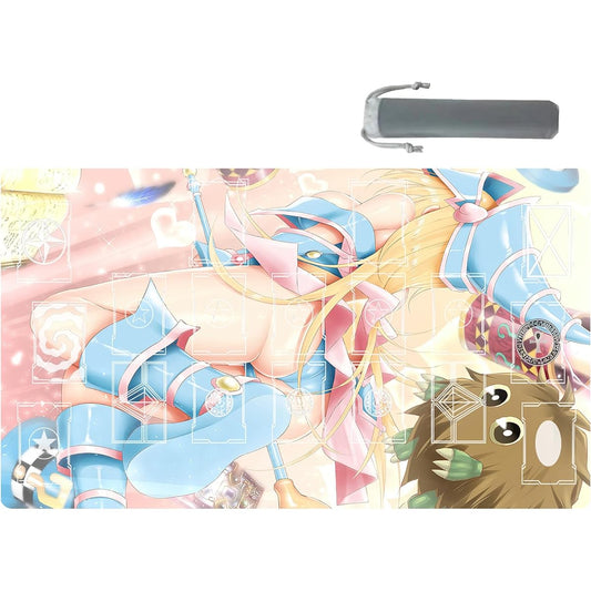 sabermaster ygo Tearlaments Playmat Duel Mat Game Competition Pad Mat Card Binder Deck 23.6x13.7inch (16)