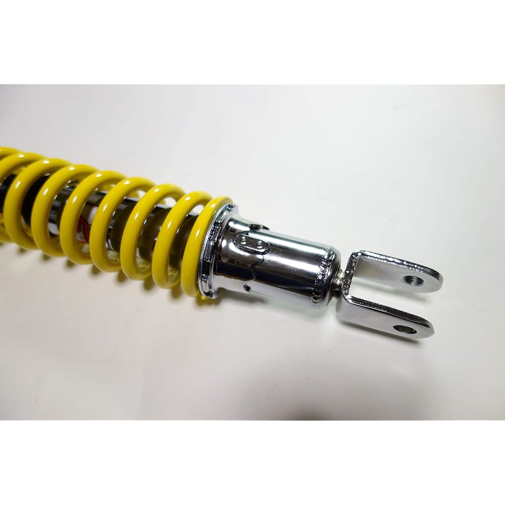 YSS Rear Suspension Address V125/G/S Chrome/Yellow 5 Stage Spring Preload V125-315-YE