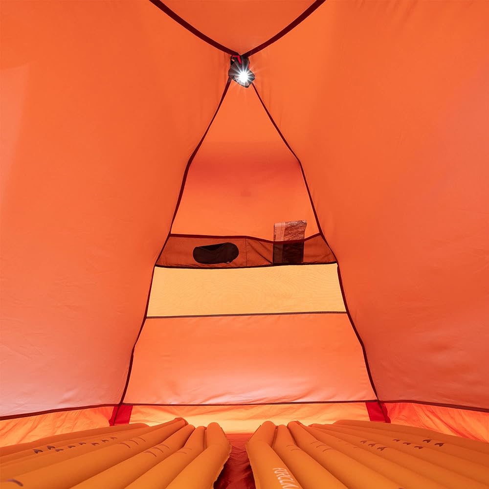 FORCLAZ Decathlon Trekking Hiking Climbing Tent for 3 Seasons for 2 People TREK 100 Dark Sepia [One-touch Easy Setup Solo Family Outdoor Water Pressure Resistant Double Structure Wind Resistant Breathable Freestanding Compact Easy Setup Easy to Carry]