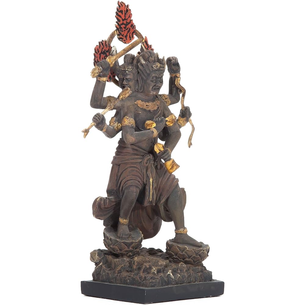 [Officially supervised by Toji Temple] Kongo Yasha Myoo (Kongo Yasha Myoo) miniature Buddha statue [Kukai 21 three-dimensional mandalas commemorating the 1200th anniversary of the founding of Shingon Buddhism]