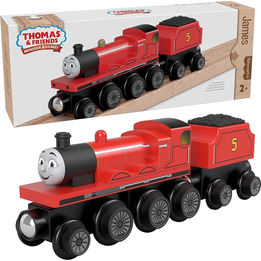 Thomas the Tank Engine Wooden Rail Series (Thomas) Percy and James