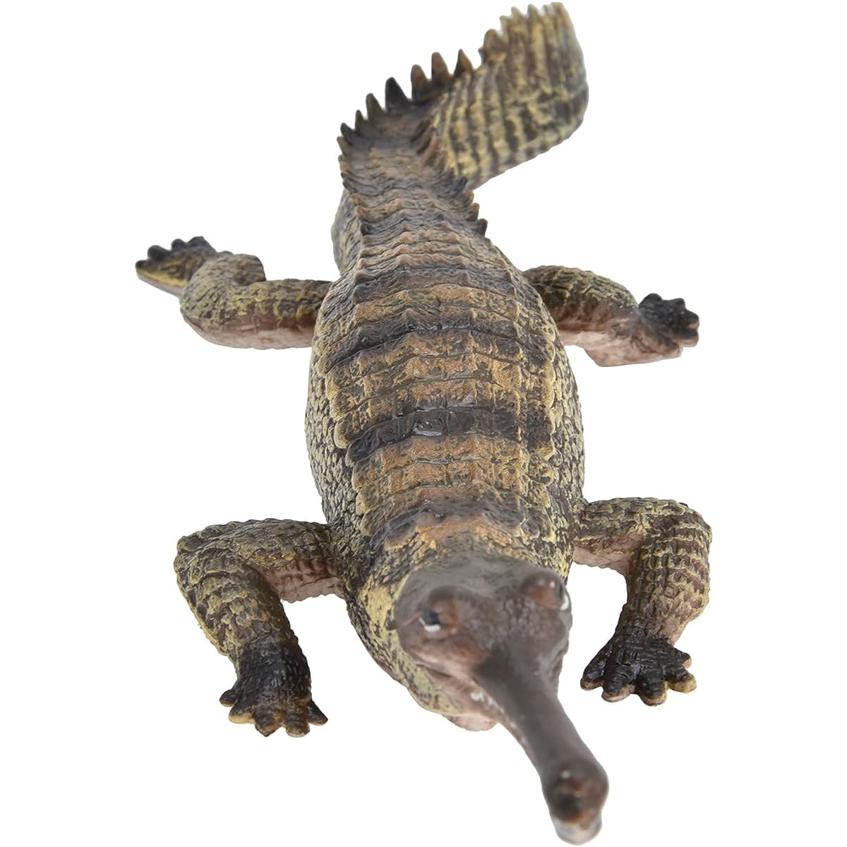 Agatige Animal Model Toys Imitation Crocodile Model Decorative Toys Cute Animal Toys