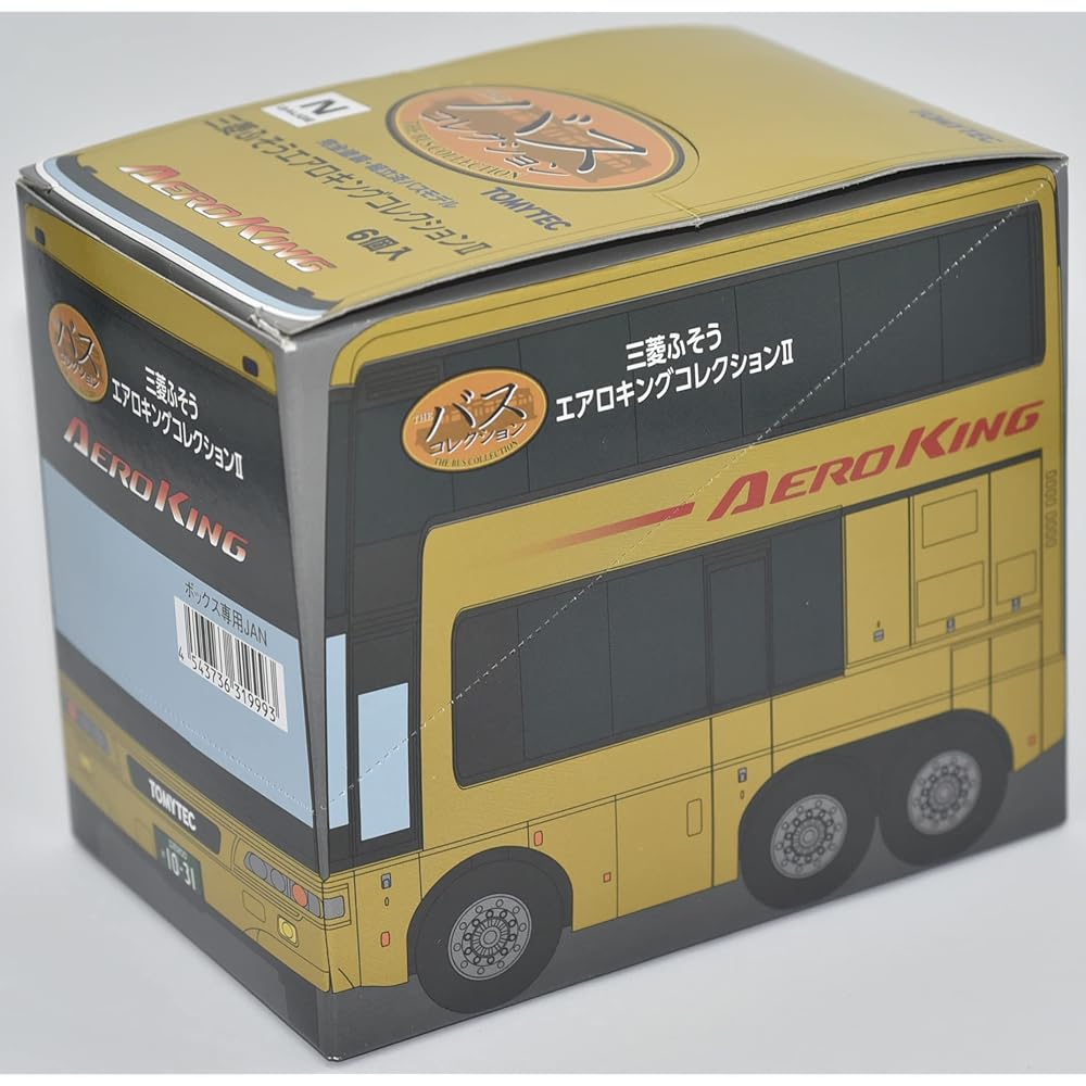 The Bus Collection Bus Collection Mitsubishi Fuso Aero King Collection II 6 pieces BOX Diorama Supplies 319986