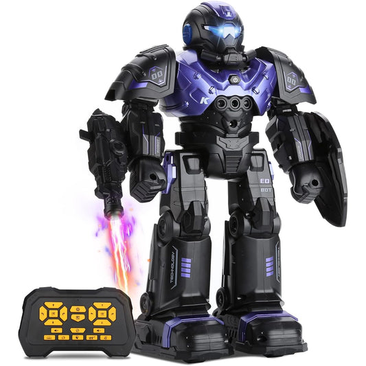 SWTOIPIG RC Robot Toys for Kids 3 4 5 6 7 8 Smart Programmable Robot with Gesture Sensing Remote Control Robot for Boys Girls 3 4 5 6 7 8-12 Rechargeable