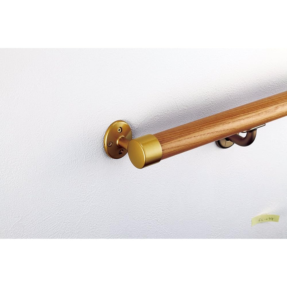 Matsuroku ECLE System Handrail Series End Bracket Gold Value Pack of 10 EL-27G-10