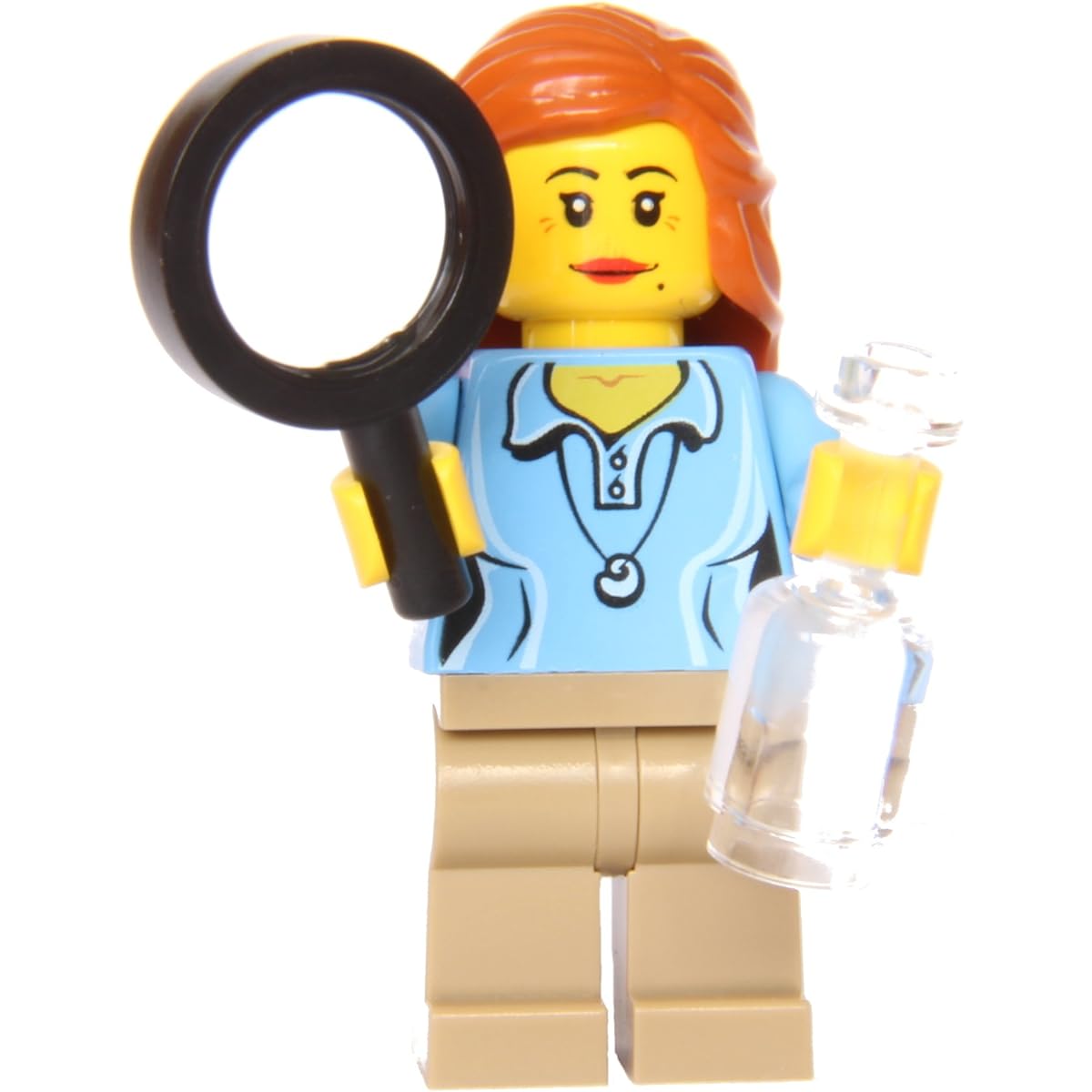 LEGO Female Scientist #2 - Rare Set 21110 - Accessories Included!Girl