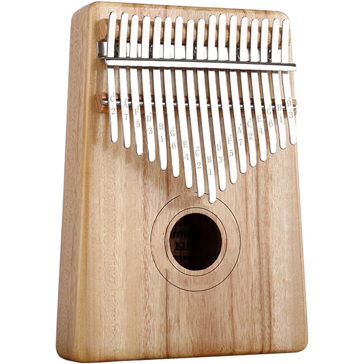 Professional Kalimba 17-tone finger piano KALIMBA Kalimba thumb piano Nanbamboo camphor wood musical instrument (Color: 1)