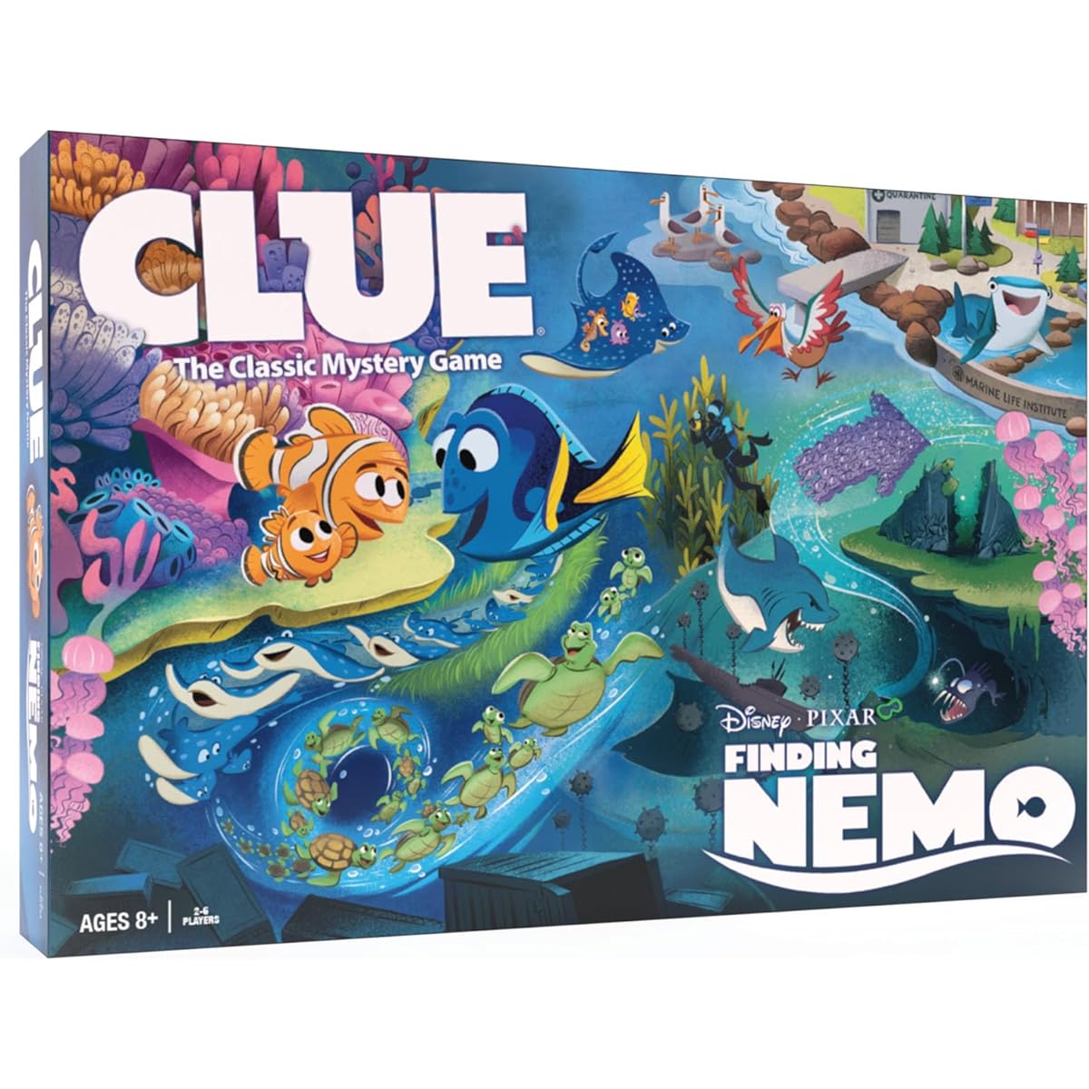 USAOPOLY(USAOPOLY CLUE) Finding Nemo | Collectible clue game based on the Disney & Pixar animated film