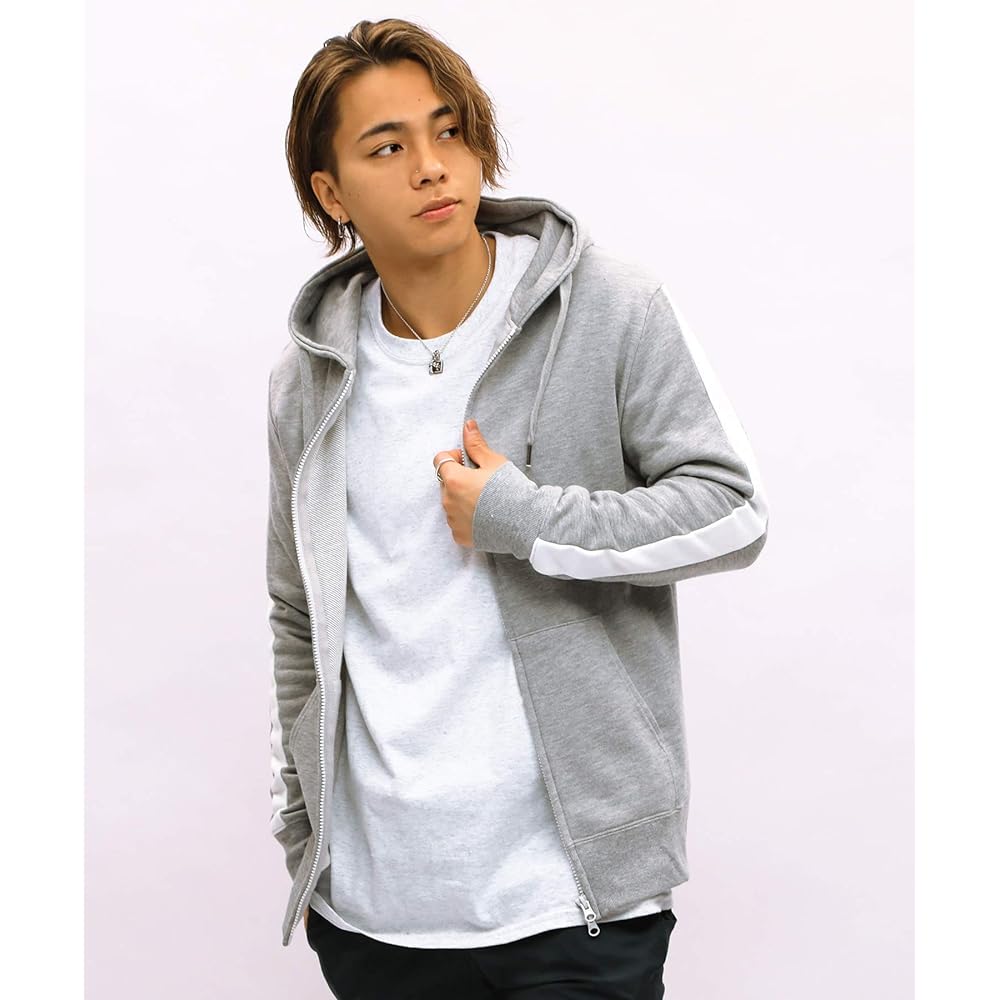 [JIGGYS SHOP] Jiggy's Shop Fleece ZIPUP Hoodie | Men's Zip-up Sweat Tops Long Sleeve Women's Unisex Spring Clothes Autumn Clothes Slim Slim