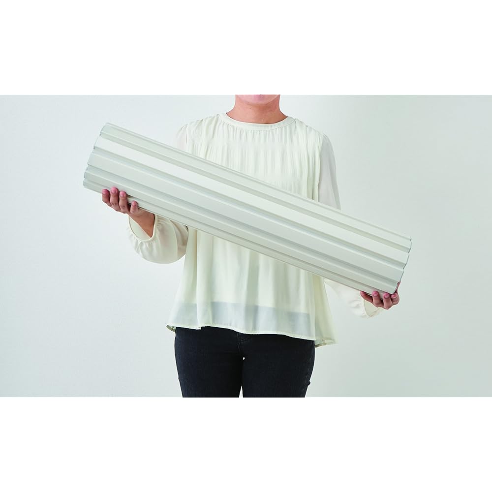 Mie Sangyo Bath Lid Shutter Type Ag Antibacterial Ivory 800 x 1425mm W-14_IV