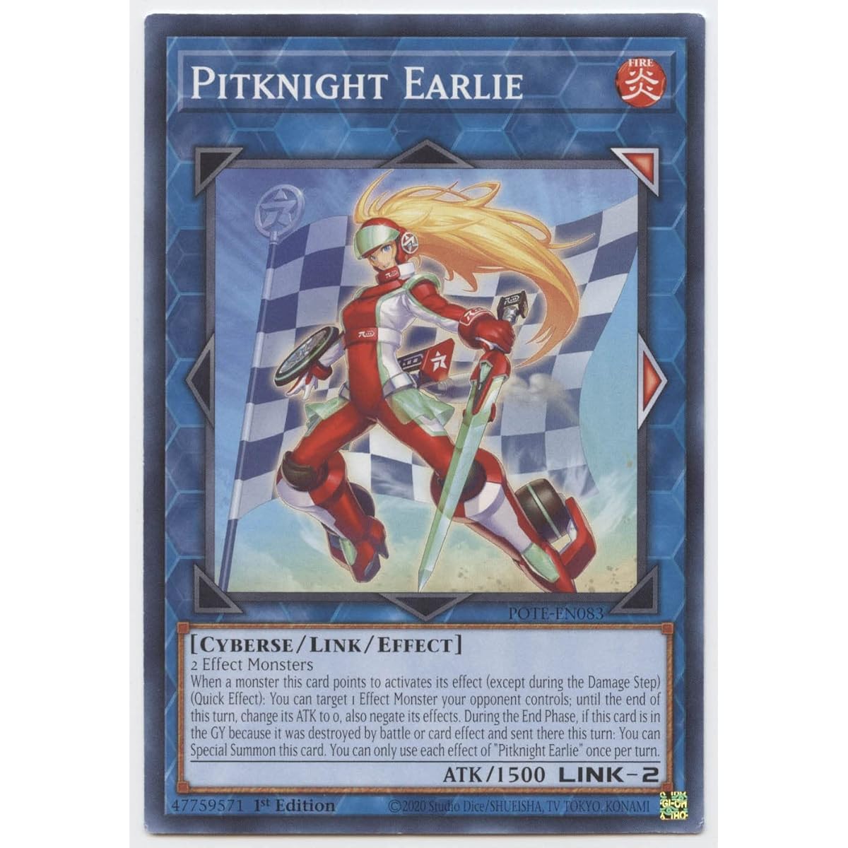 Pit Knight Early - POTE-EN083 - Common - 1st Edition