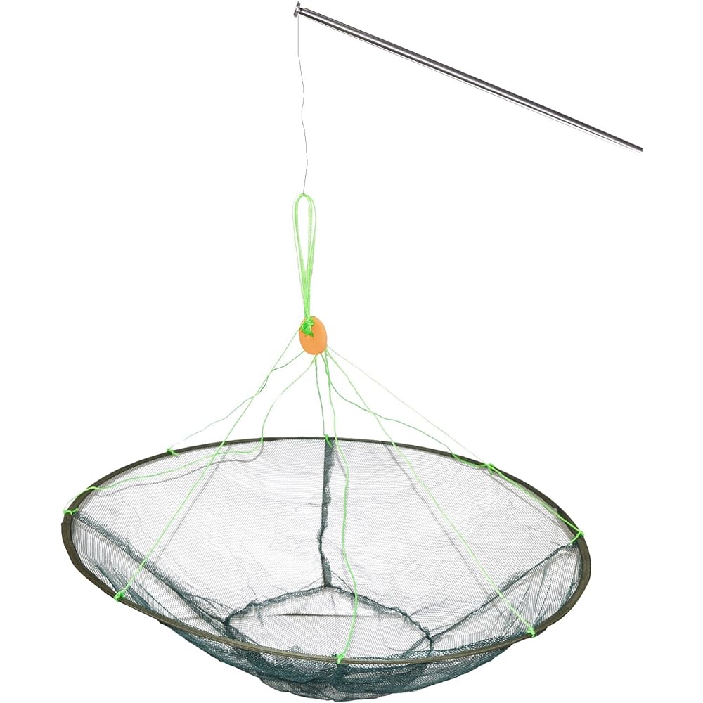 Fish scooping, catching fish, all in one fell swoop, 1m in diameter Tamo net (compact at 35cm when stored) Small fish, killifish, crayfish, snails, shrimp, crabs