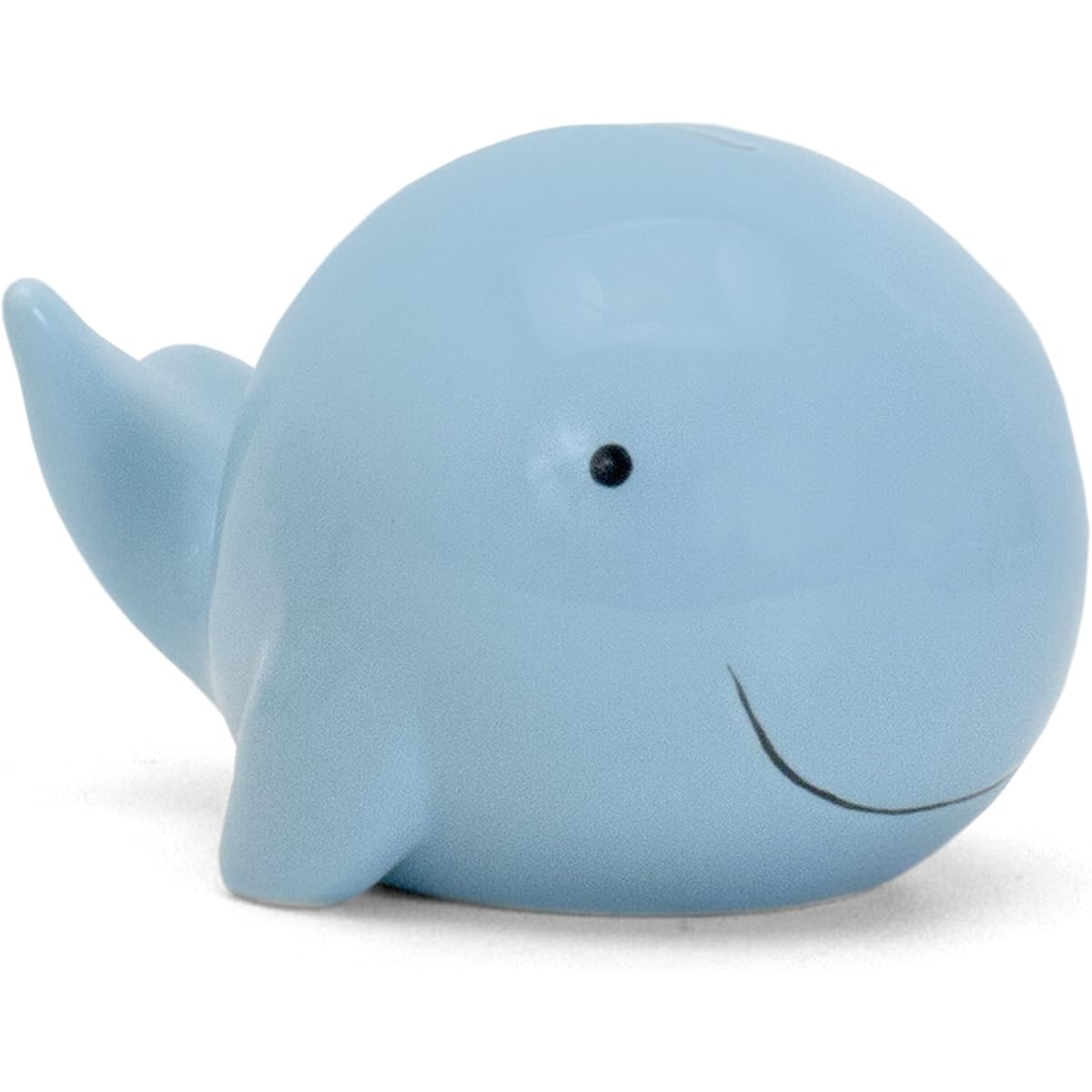 Child to Cherish Ceramic Whale Piggy Bank for Boys, Blue
