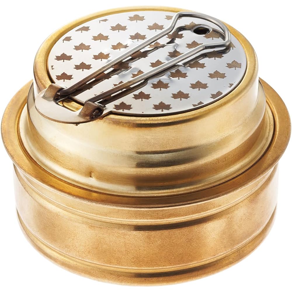 LOGOS Alcohol Burner 83010021 Gold Diameter 7.5 x Height 5cm