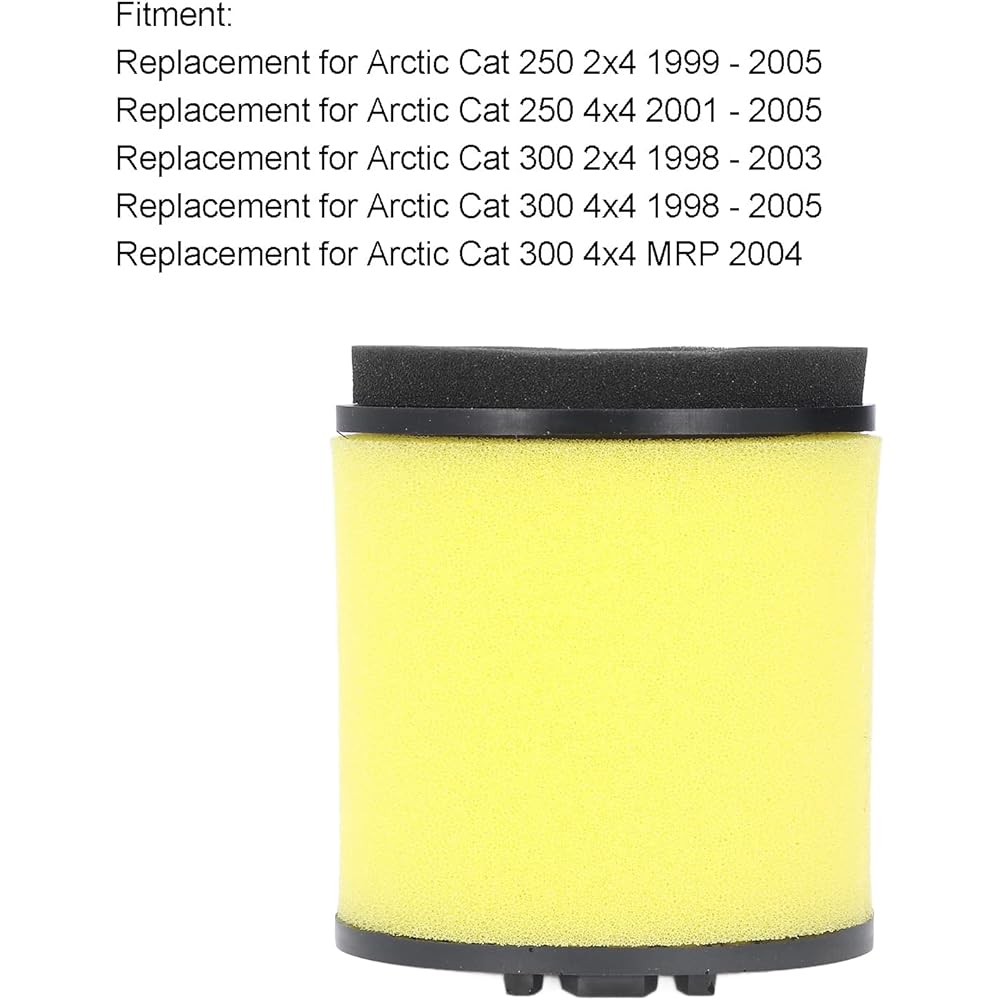 Aramox Air Filter ATV Sponge Air Filter Cleaner 0470‑421 Arctic Cat 250 300 2x4 4x4 Replacement