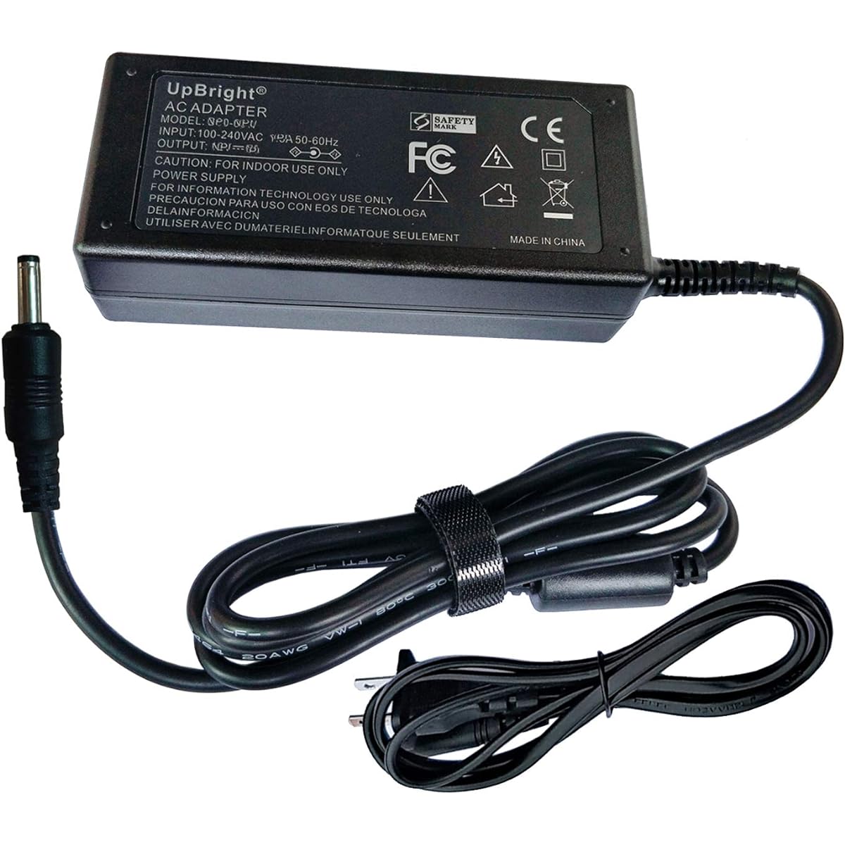 UpBright 19V AC/DCアダプターEVOO EVC156-1 EVC156-2 EVC156-1BK EVC156-1BL EVC156-2BK EVC156-2BL EVC-156-1BK EVC-156-1BL EV-C-156-2BK EV-C-156-2BK EV -C-156-2BK BL CGSW6 BL C5-190-3000I 19VDC 3A power charger