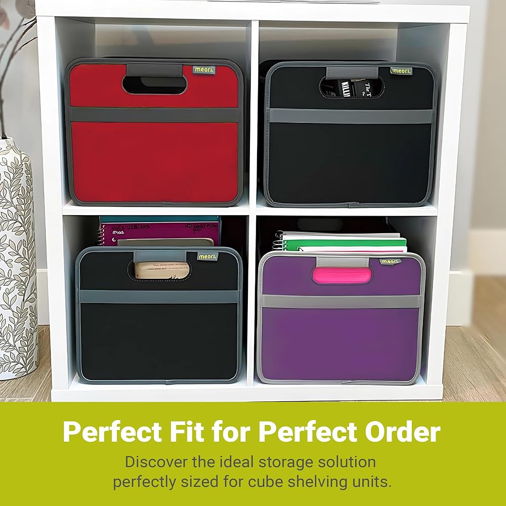 meori storage box classic solid red S A100062