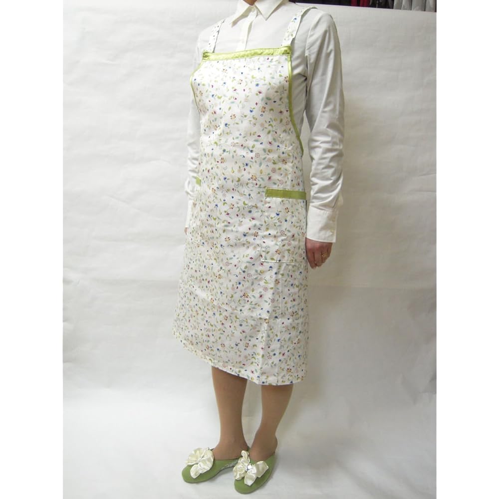 Kawashima Textile Cercon MINTON Apron Haddon Hall Anniversary Product Number JMY1242 I (Ivory) Approx. Length 84 x Width 75 cm