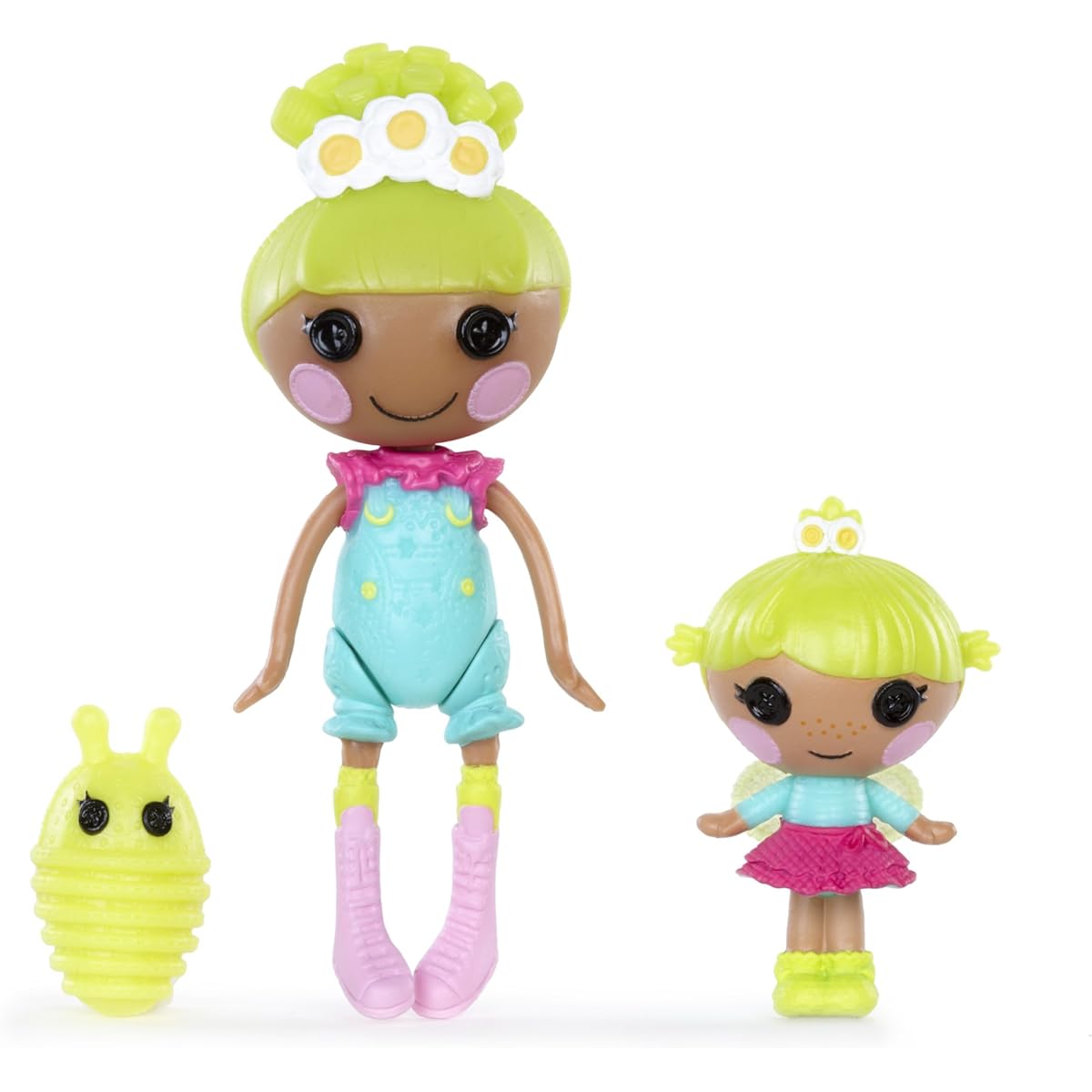 Mini Lalaloopsy - Sisters - Pix E. Flutters and Twinkle N. Flutters - Mini Poupée 7,5 cm