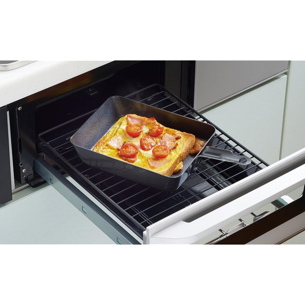 Captain Stag Fiberline Square Grill Pan