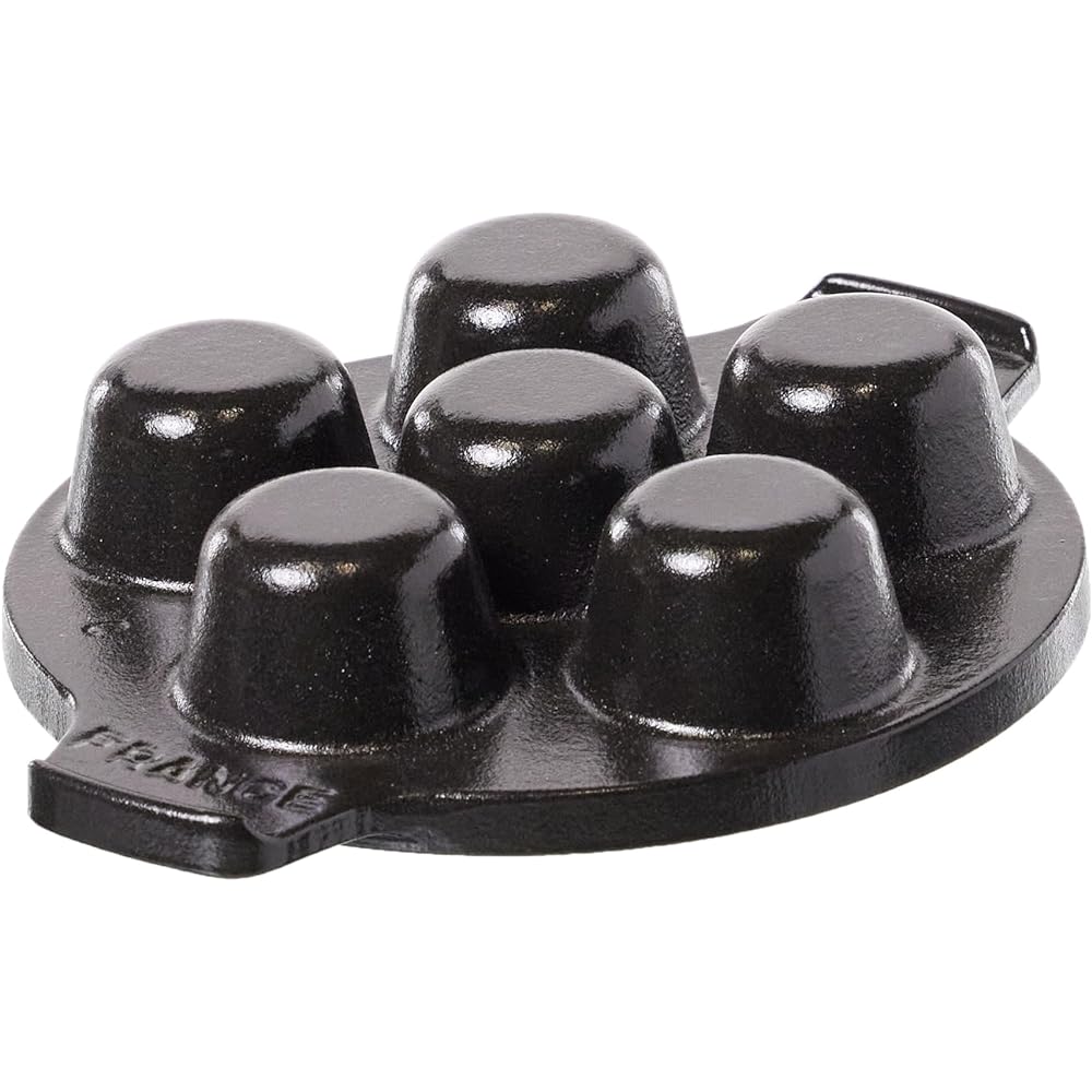 staub "Escargot Dish" Cast Enamel [Authorized Japanese Product] Snail dish with 6 holes 40509-550