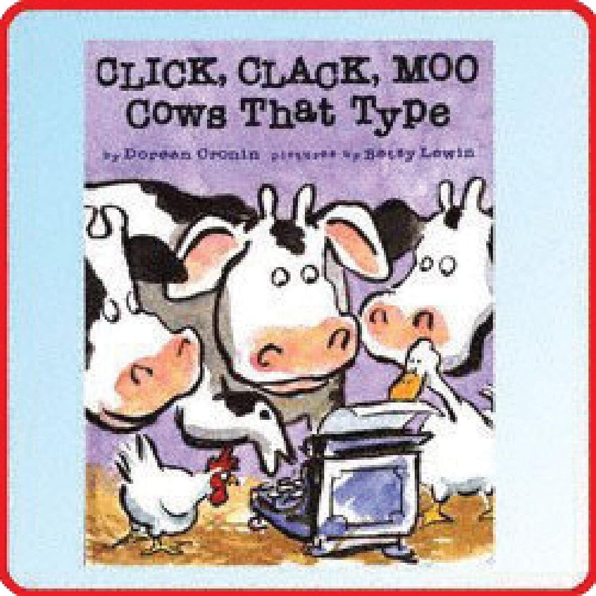 SIMON AND SCHUSTER Click, Clack, That Type Cow Moo