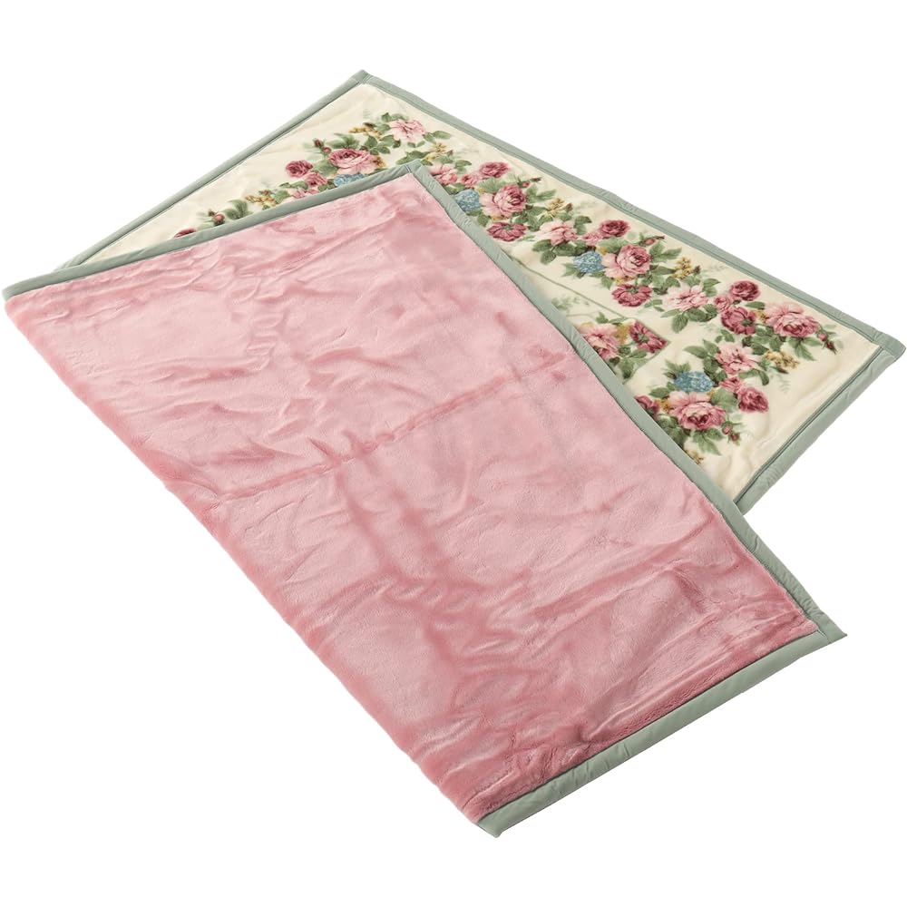 nishikawa [Nishikawa] 2-Piece Blanket Single Sanderson Washable Made in Japan Smooth Soft Pink FQ01100017