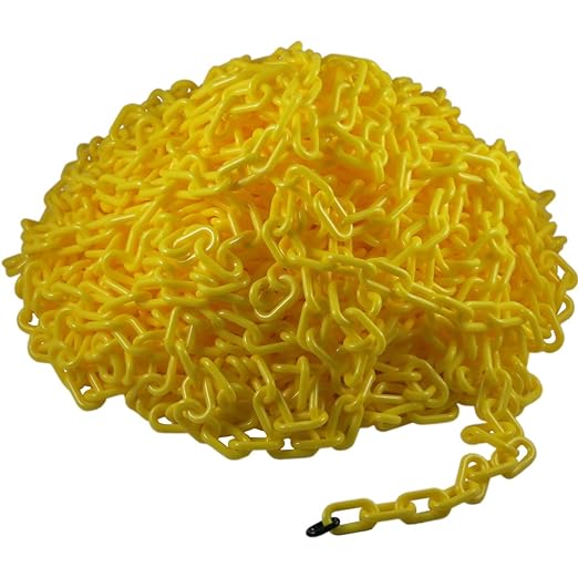 KONYO Plastic Chain #4 Yellow 60m