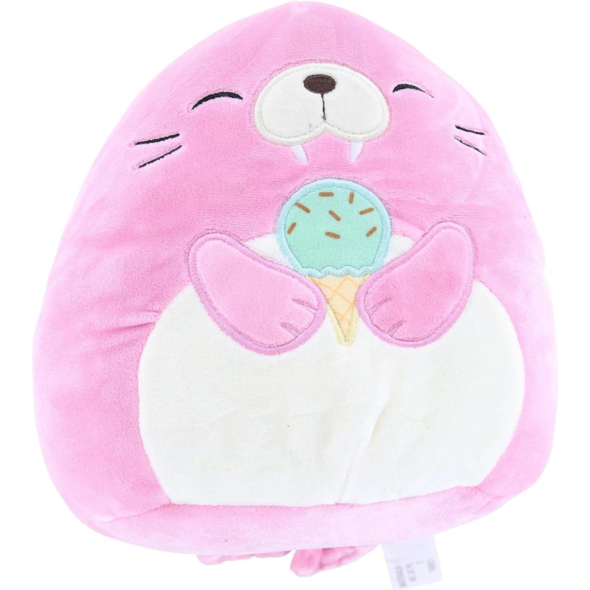 Squishmallow OVA Pink Walrus with Ice Cream 8" Plush
