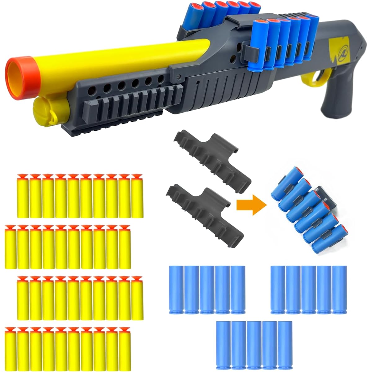 AGM MASTECH Catapult Toy Rifle Lever Action Shotgun Toy Soft Bullet Foam Dart Blaster. Shooting Game Educational Toy Model for Kids. Great gift for boys and girls, also great for adults.