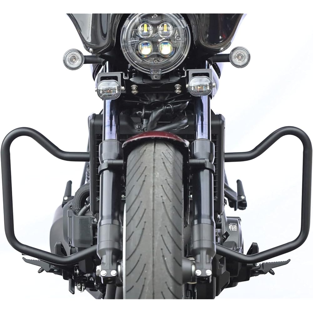 Kijima Motorcycle Engine Guard Rebel REBEL1100/DCT φ25.4mm Steel Matte Black Finish HONDA 405-240