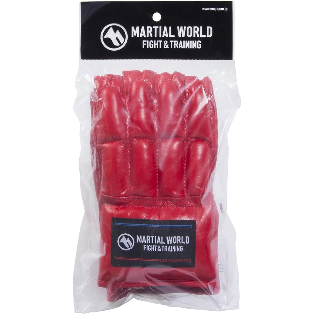 Martial World (MARTIAL WORLD) Knuckle Type Finger Gloves Open Finger PG38