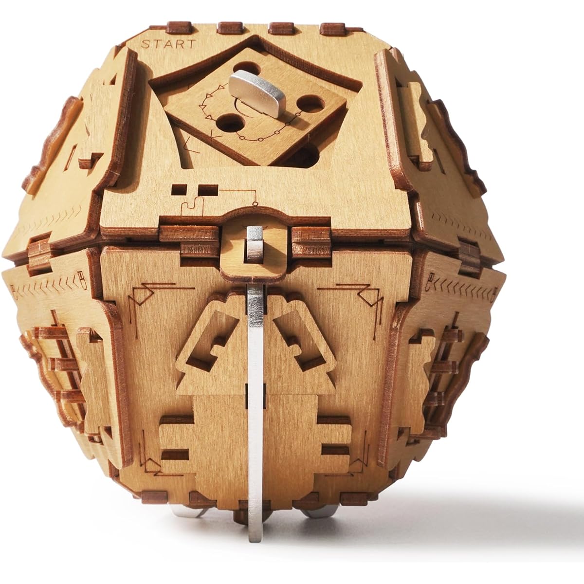 PuzzlePotato Puzzle Box - Philosopher's Box (Anodized Aluminum)